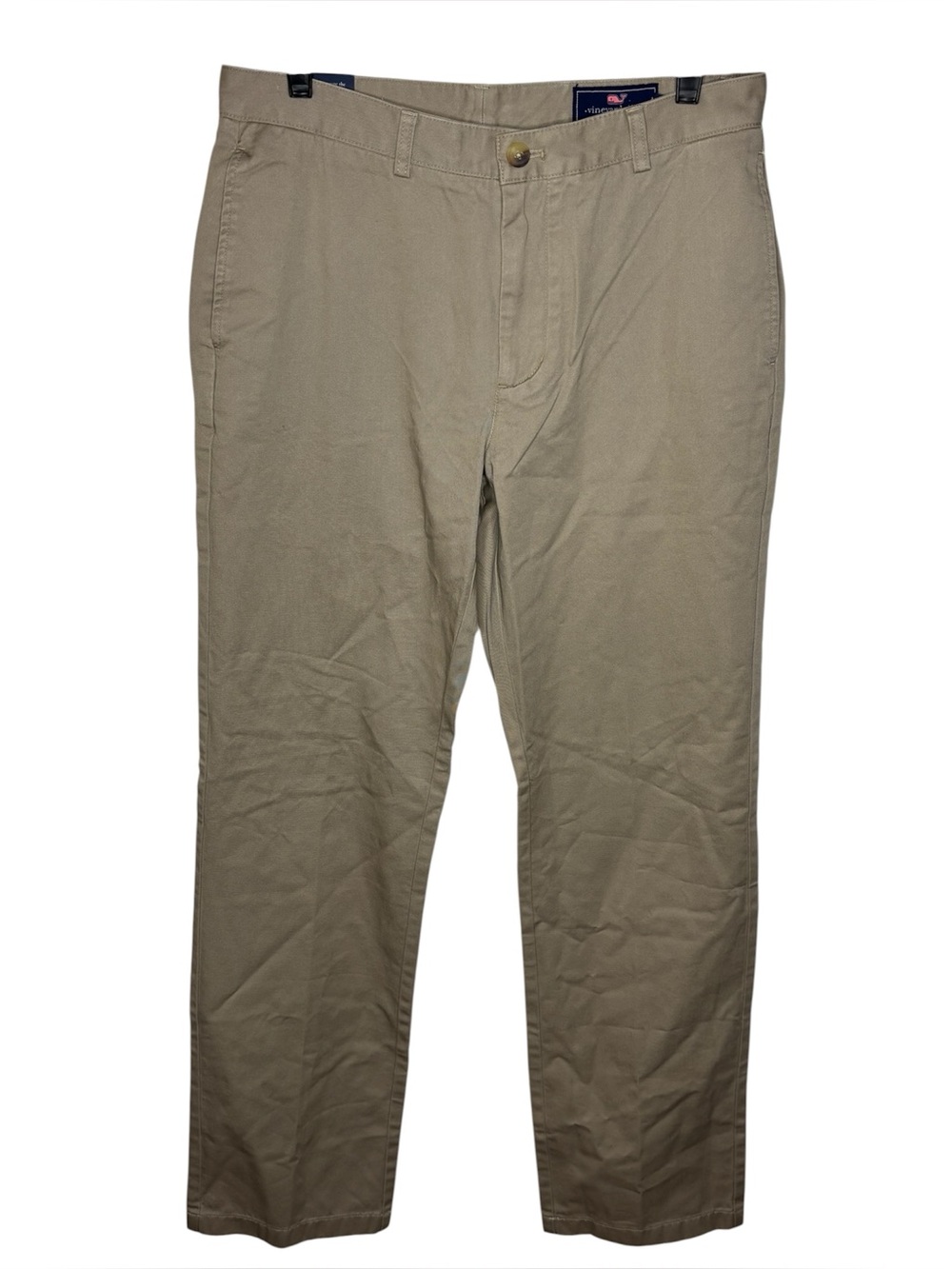 Vineyard Vines Classic Fit Club Pants Men’s 32x34 Khaki Tan Preppy Casual NWT